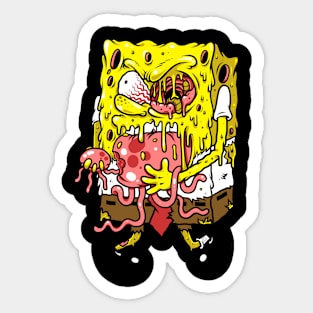 Zombie Spongebob Sticker